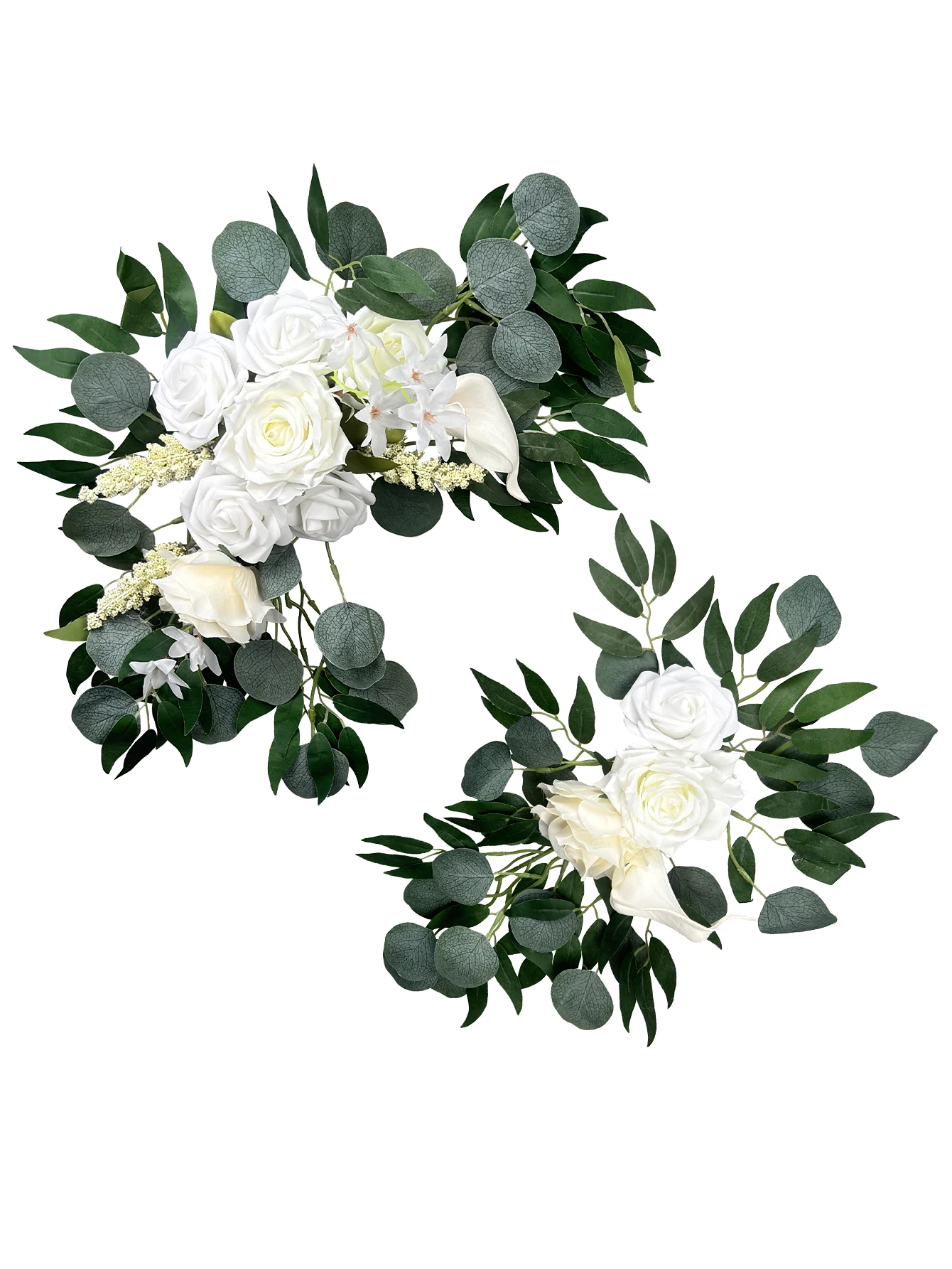 Arche de fleurs artificielles à succès transfrontalier pour la décoration de la maison, les mariages, les festivals, les hôtels et les arrangements d'auditorium