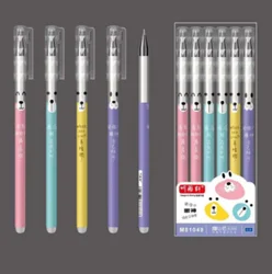 3 Stks/set Eenhoorn Flamingo Uitwisbare Wasbare Handvat Uitwisbare Pen Refill 0.5Mm Blauwe Inkt Zwarte Kat Gel Pennen Voor School levert