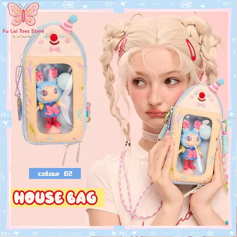 

Super Kawaii Harlequin Pen Pouch Original Small Load Itabag Pencil Case Crossbody Plush Doll Bag Merch Birthday Present In Stock