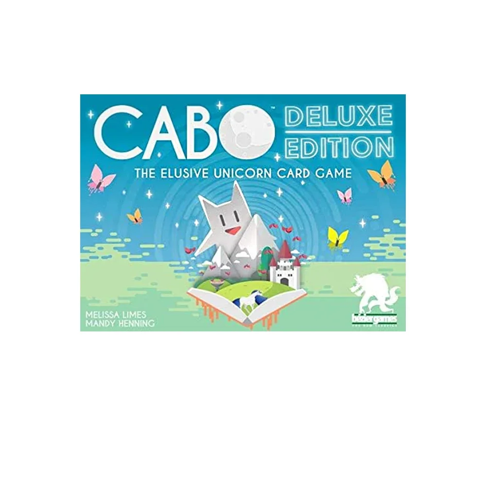 CABO English Luxury Edition Board Game Card 2-4 Kabo Kabo Adult and Children\'s Gathering Board Game