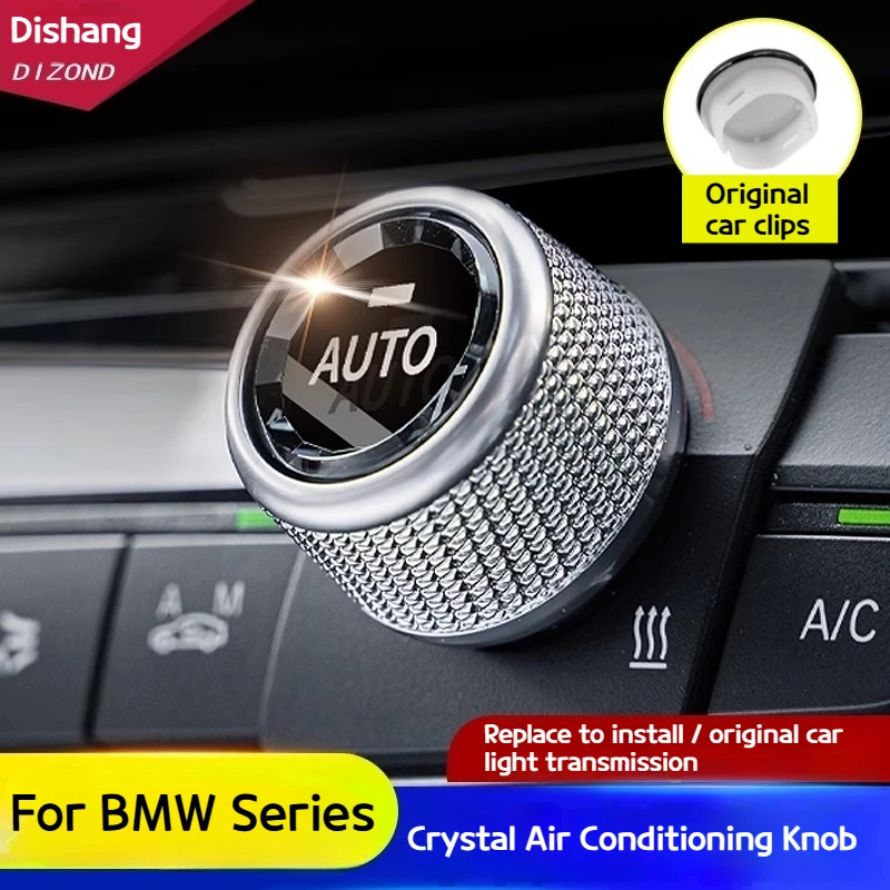 

For BMW 1 2 3 4 5 6 7 Series X3 X4 X5 X6 F10 F12 F20 F21 F22 F30 F01 Air conditioner crystal knob volume key decorative sticker