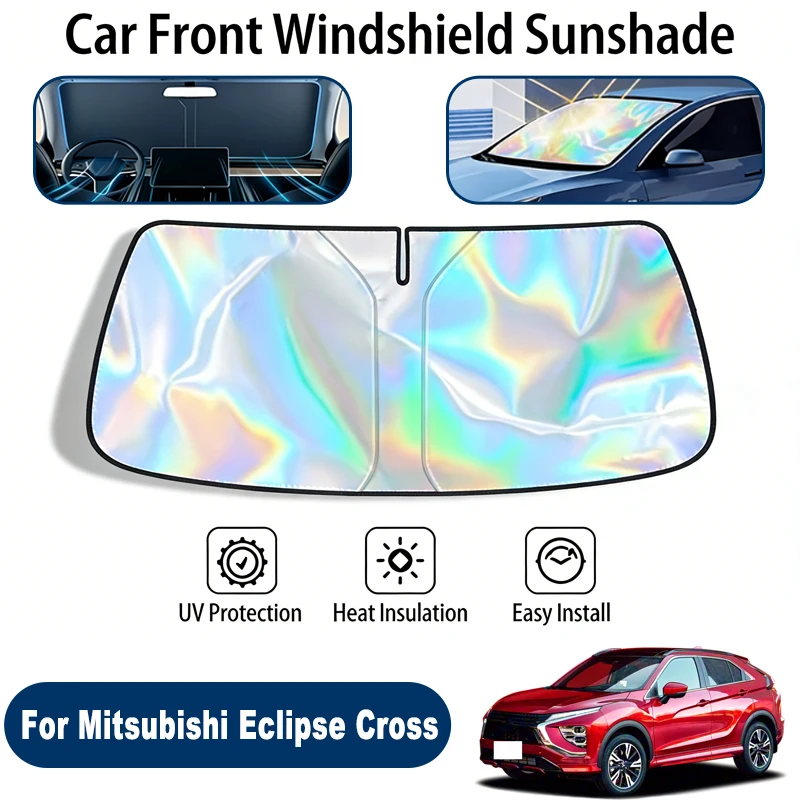 

Windshield Sun Shade For Mitsubishi Eclipse Cross Foldable UV Reflective Front Window Sun Protection Cover Accessories