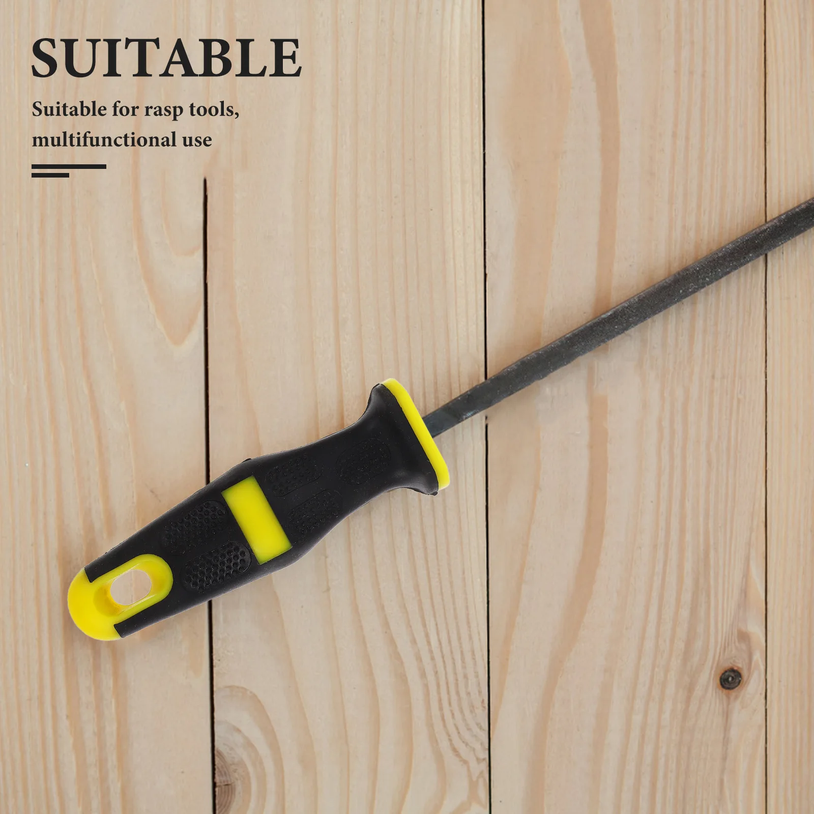 

2 Pcs Anti-slip Handle for Rasp Non-slip Cutting Tool Ergonomic File Replacement