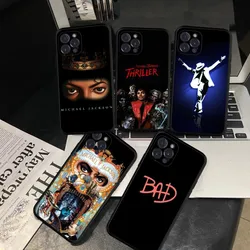 American Singer M-MichaelS J-Jackson Phone Case Silicone Soft for iphone 15 14 13 12 11 Pro Mini XS MAX 8 7 6 Plus X XS XR Cover