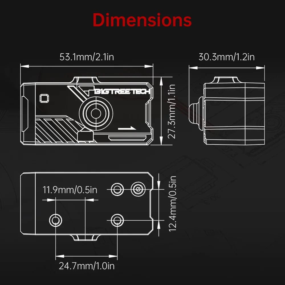 BIGTREETECH Smart Filament Sensor Filament V2.0 Brucherkennungsmodul BTT SFS V1.0 für Ender 3 Voron V2.4 FDM 3D-Drucker Teile – Detail 24
