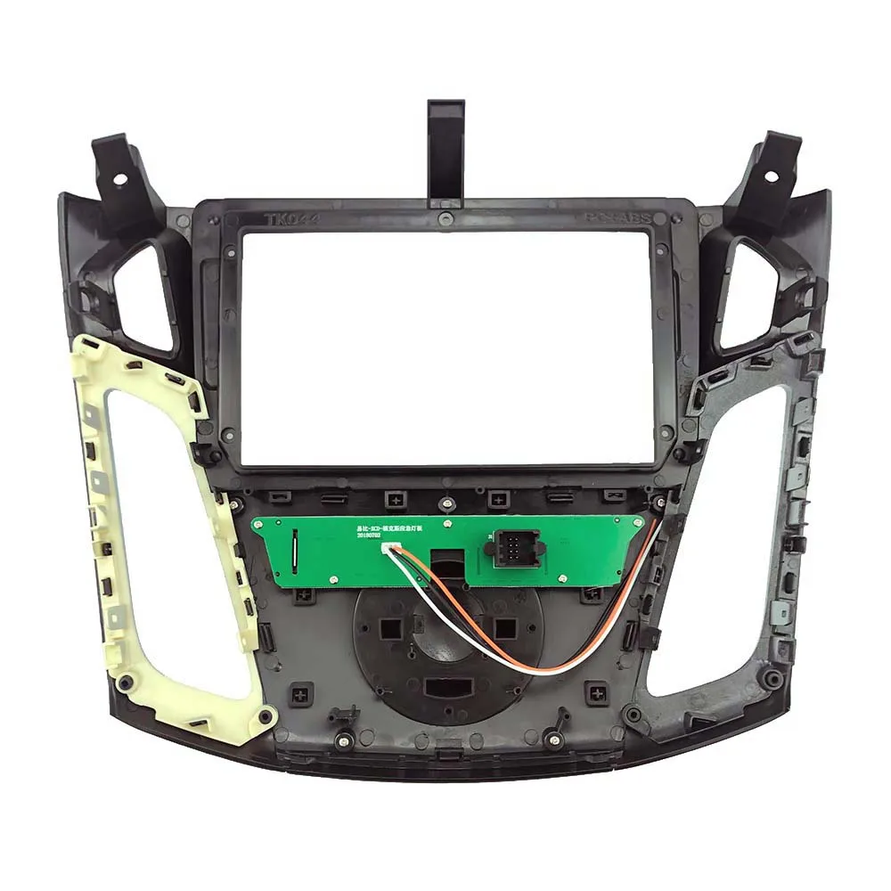 

9-дюймовая 2-DIN рамка-панель для Ford Focus 2012-2018, установочный комплект для Android автомагнитолы, пластиковый кронштейн для DVD/GPS/MP5 на приборную панель