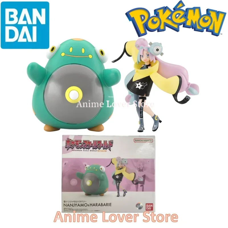 Bandai-Figuras Anime Brinquedos para Crianças, Original Scale World, POKEMON Paldea Region Iono Belibolt, Modelo Colecionável de Ornamentos, Presente