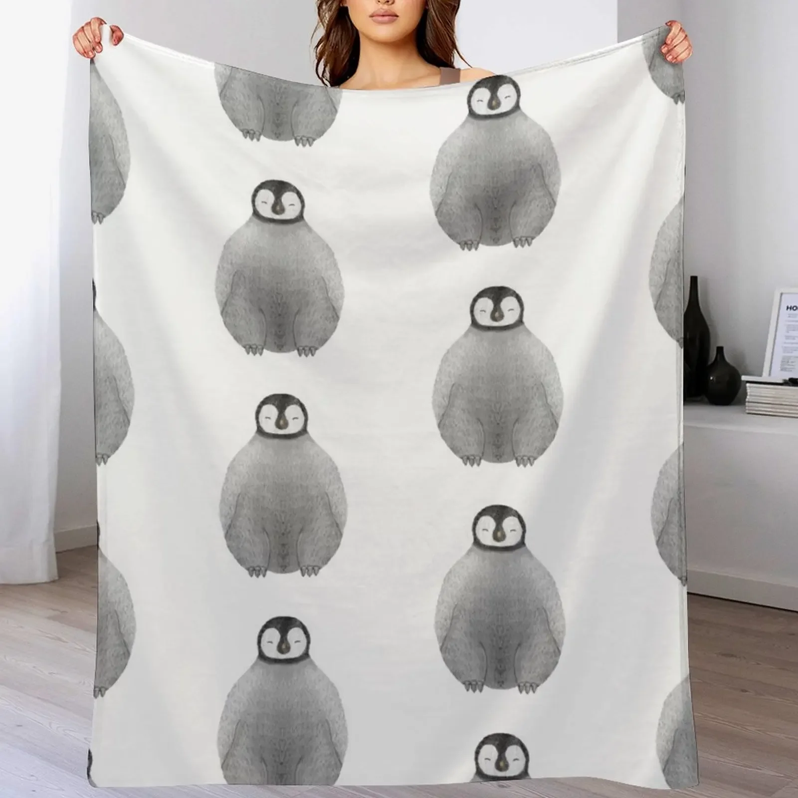 

Penguin Throw Blanket Sofa Quilt Furrys blankets and throws Cute Plaid Blankets