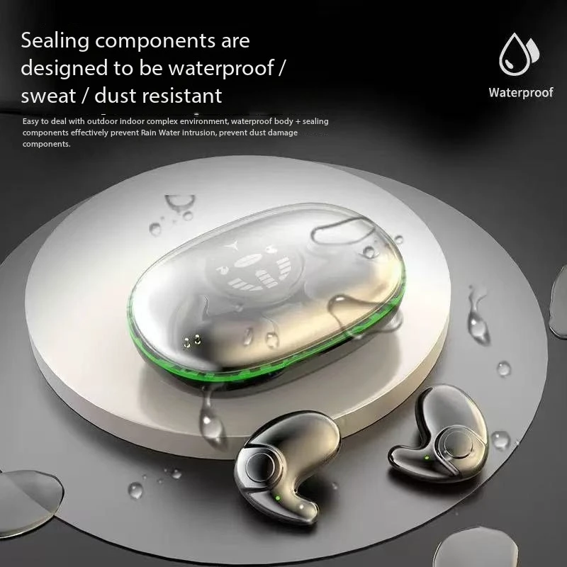 MD 558-A AI Intelligent Translation Light Sleep Noise Reduction Wireless Bluetooth Earphones Invisible In Ear Mini Headphones