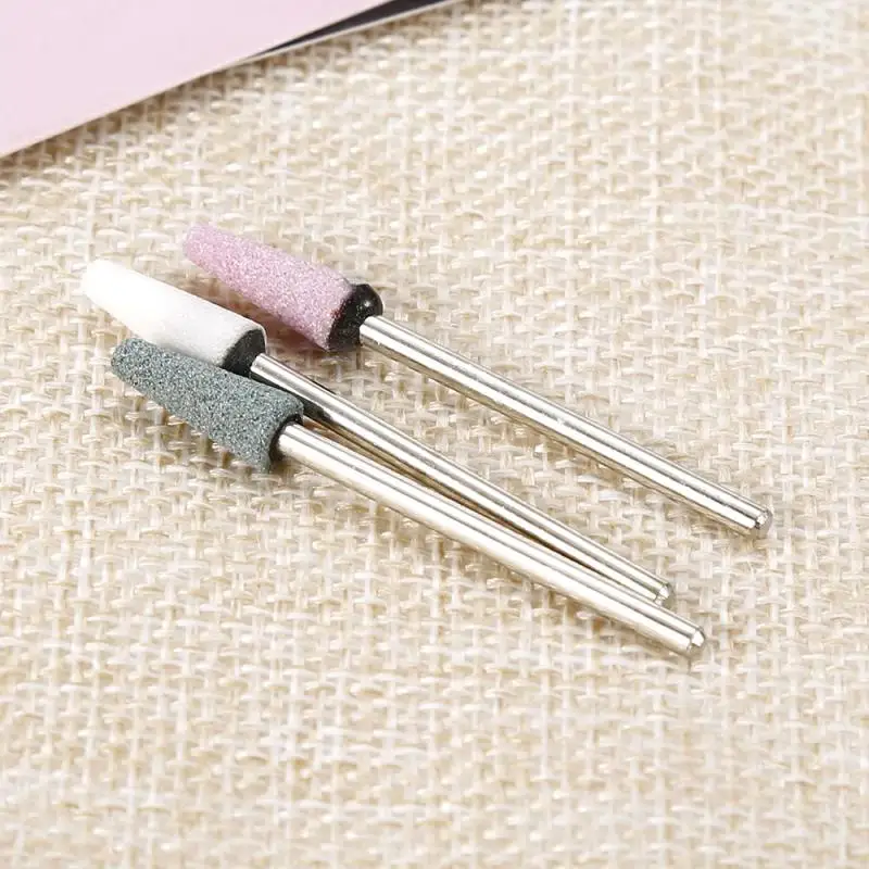 Type Corundum Nail Drill Milling Cutter Ceramic Stones Bits Electric Files Manicure Machine Equipment Nail Tools