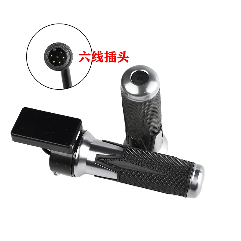TF901/TF500 Scooter Speed Control Twist Throttle Grip Kit with LCD Display Ebike Conversion Accessories Apply to Kugoo M4
