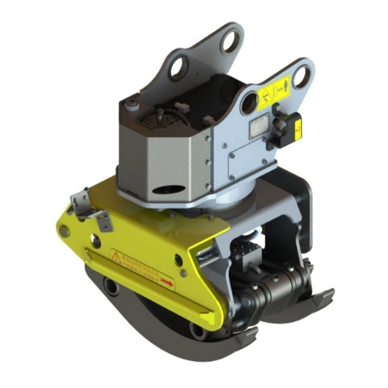 Hydraulic wood saw 360 degree rotary clamp saw