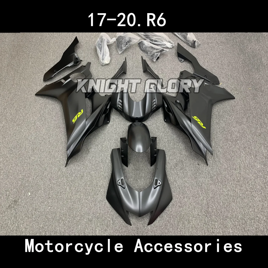 

Suitable for YZF-R6 YZF R6 2017 2018 2019 2020 Motorcycle Shell Fairing Spoiler Bodywork Set