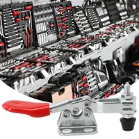 Tightener Toggle Clamp Fix Clip Tool Set Vertical For Carpentry GH-201L Hand Tools Quick Release Toggle Clamp Force