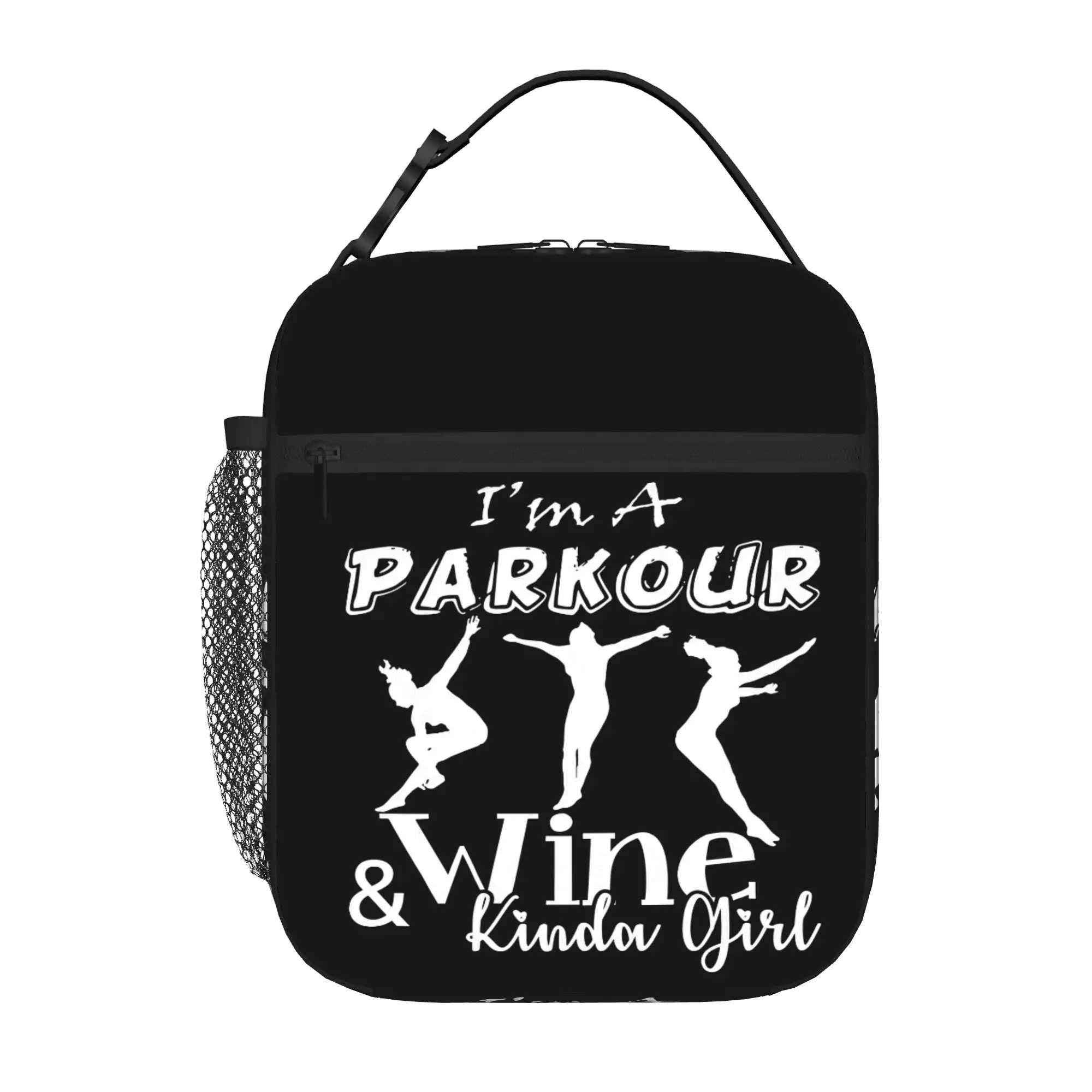 Back to school season Parkour Handbag Cool Washable Cool Daily Lightweight Lunch Bag