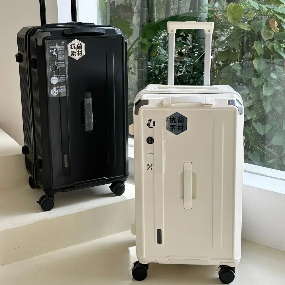 Luggage Box Universal Wheels Thickened Trolley Box Travel Box Women Men Trunk Travel Suitcase Zipper Design 28 Inch