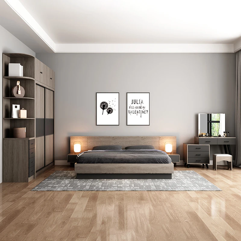 

!@High Quality Five Star Hotel Living Room Low Price Bedroom Furniture Set King Queen Twin Single Size Bed