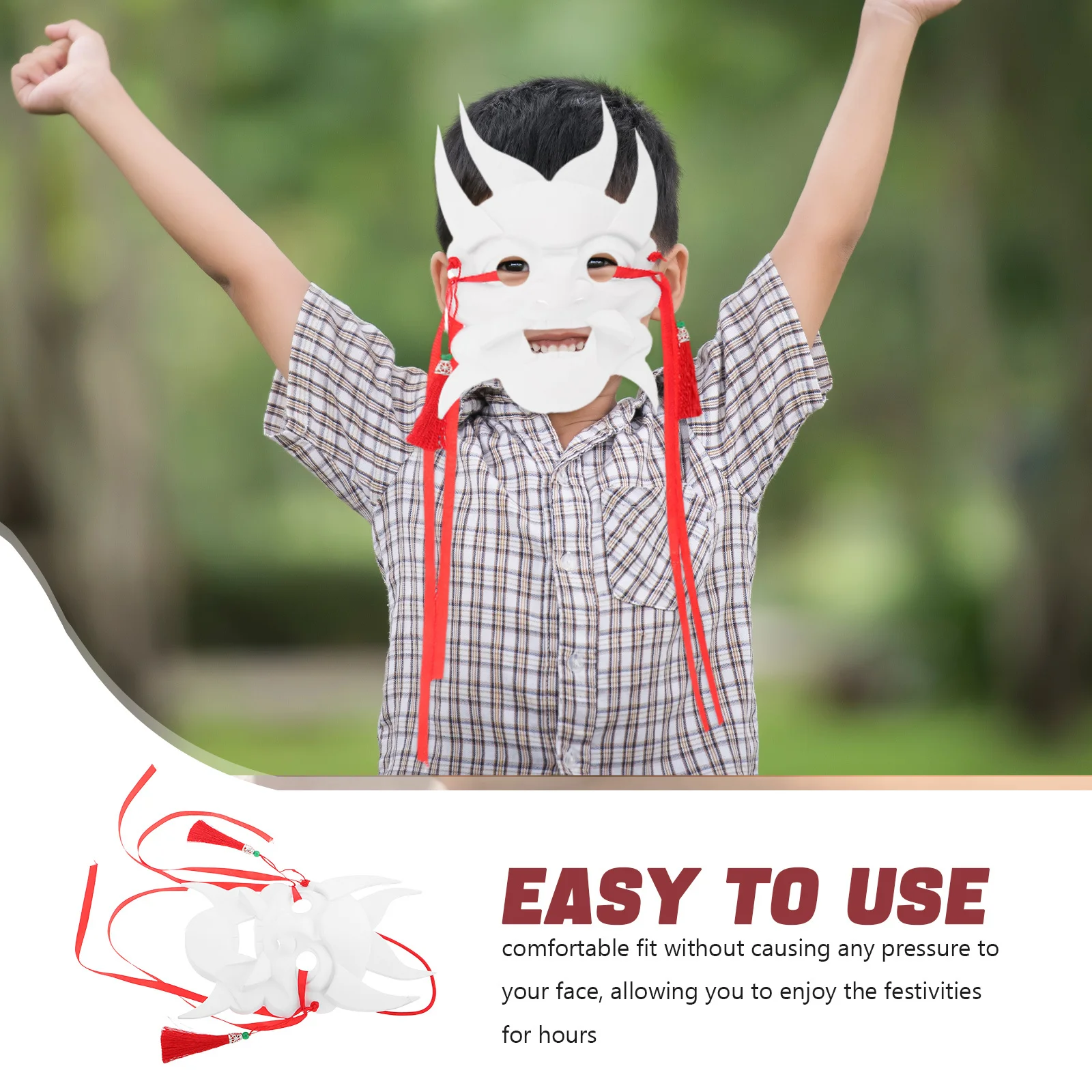 手描きのフルフェイス中国オペラマスク伝統的な軽量コスチュームパーティーコスプレマスクカーニバルマルディグラ