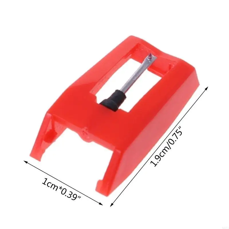 3 قطعة خرطوشة الفونوغراف ستايلس مشغل تسجيل الإبر استبدال لفيكترولا أيون كروسلي مشغل تسجيلات من الفينيل LP الفونوغراف