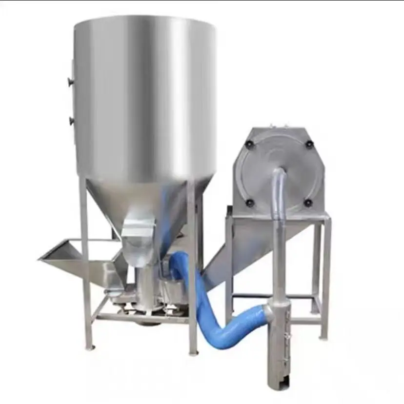 Household 300kg500kg1000kg vertical dust-free feed mixing and crusher