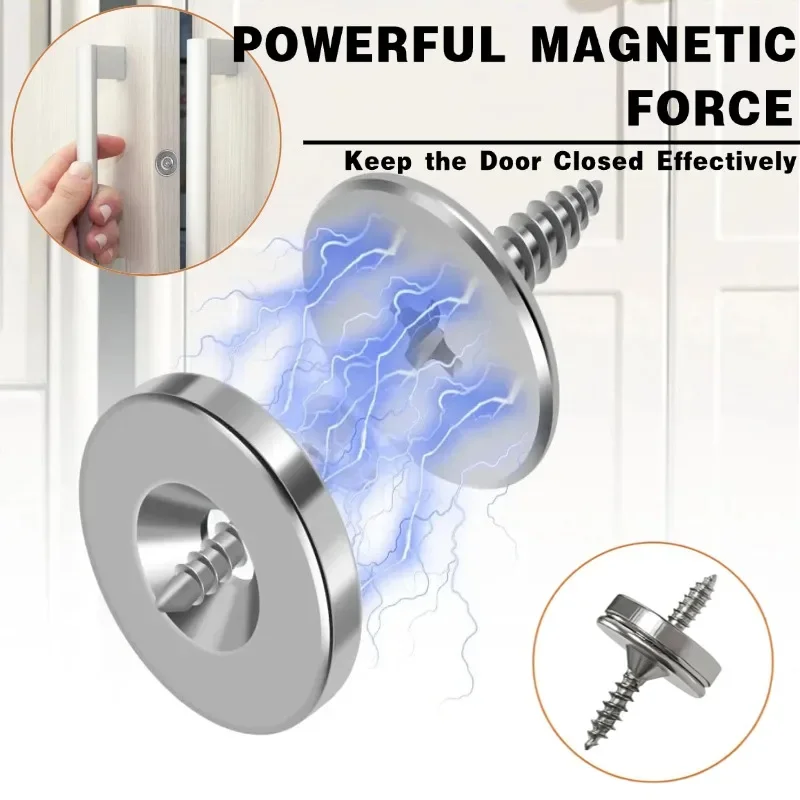 Cabinet Strong Magnetic Catches For Wardrobe Hidden Closing Magnetic Door Catch Closer Hidden Latchs For Kitchen Cupboard