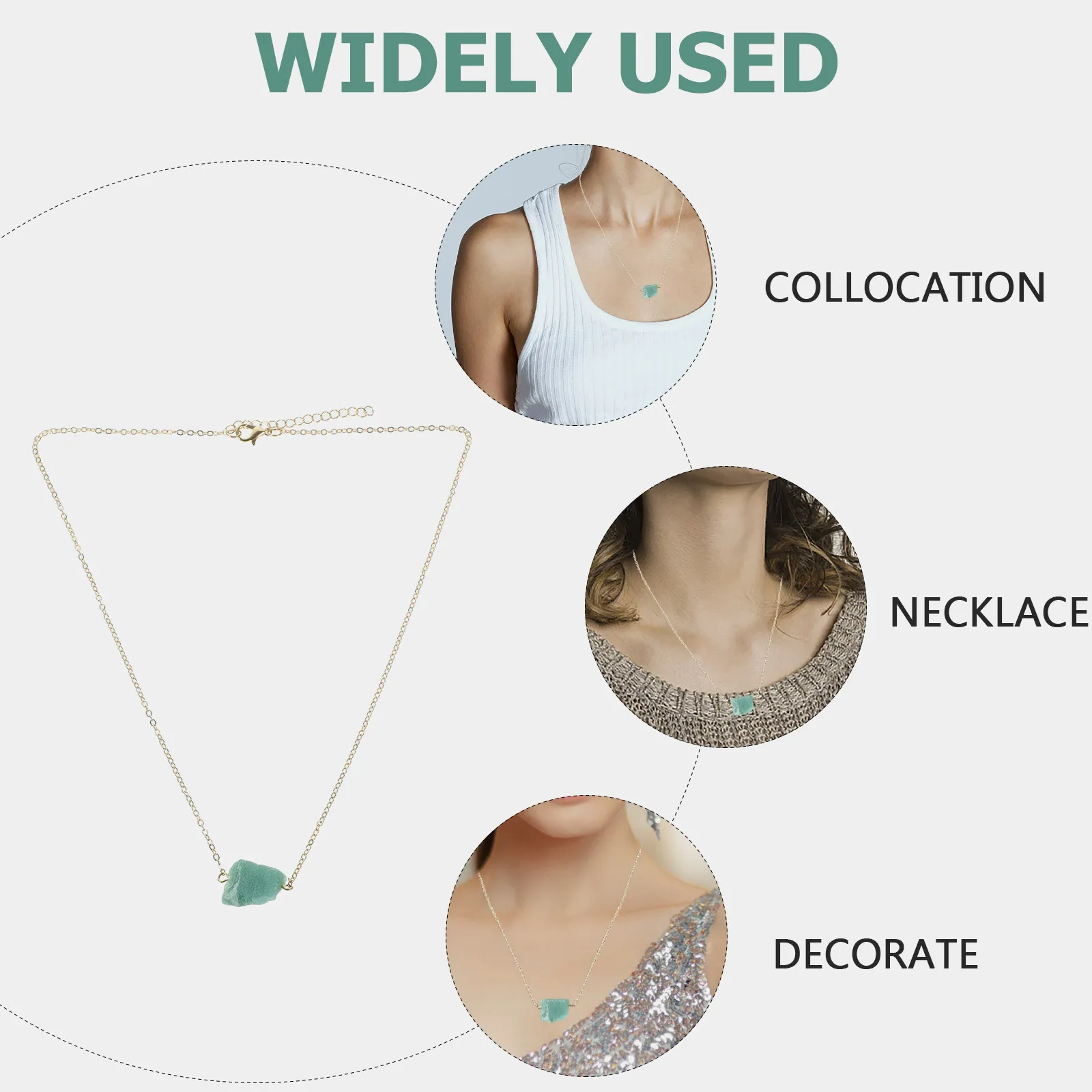 

Decoration Pendant Necklace for Women Layering Layered Jewellery Trendy Necklaces