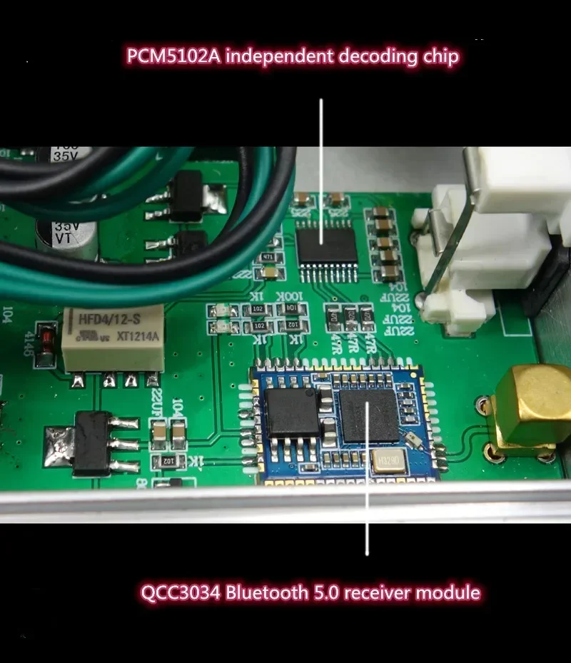 AC110V/AC220V TPA3255 QCC3034 Bluetooth 5,0 Fever 300 Вт * 2 + 600 Вт 2,1-канальный сабвуфер аудиоусилитель PCM5102A декодирование