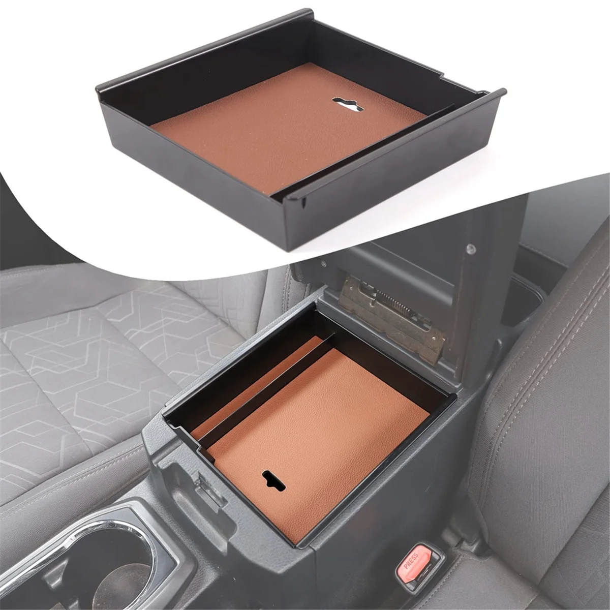 Center Console Organizer Tray for Toyota Tacoma 2016-2022 Armrest Storage Box Interior Accessories