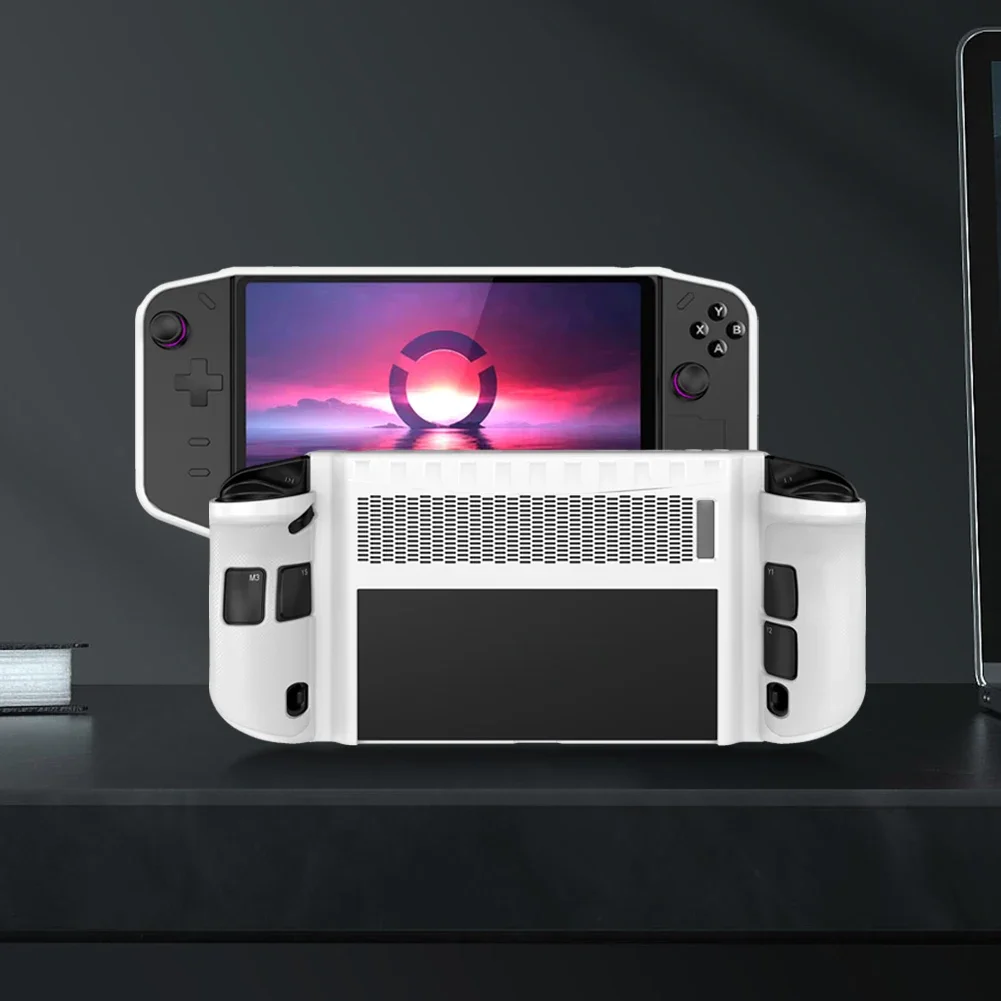 

Чехол из ТПУ, противоударный, мягкий защитный чехол с подставкой, защитный чехол от падений, противоскользящий, для консолей Lenovo Legion GO