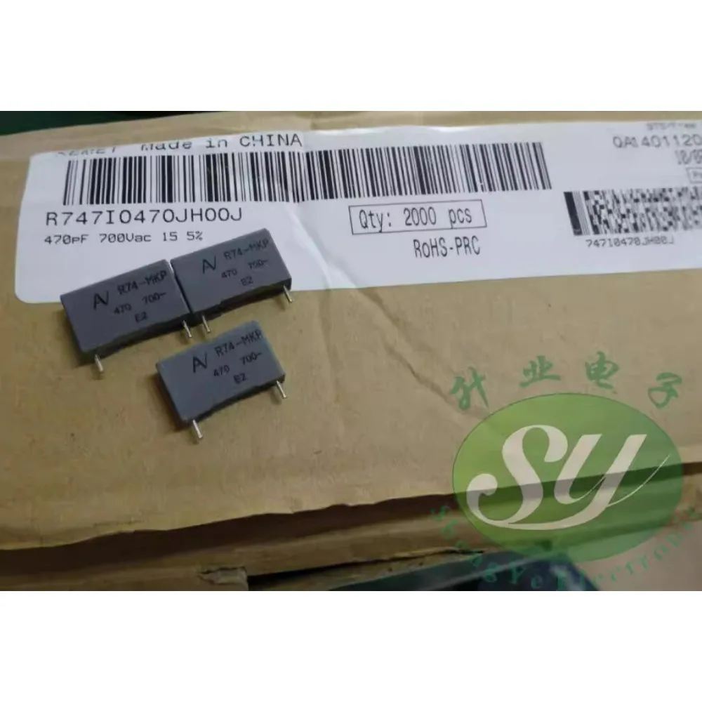 

20PCS AV R74 0.00047uf/700VAC 0.47nf 470pf 471 brand new 15mm film capacitor
