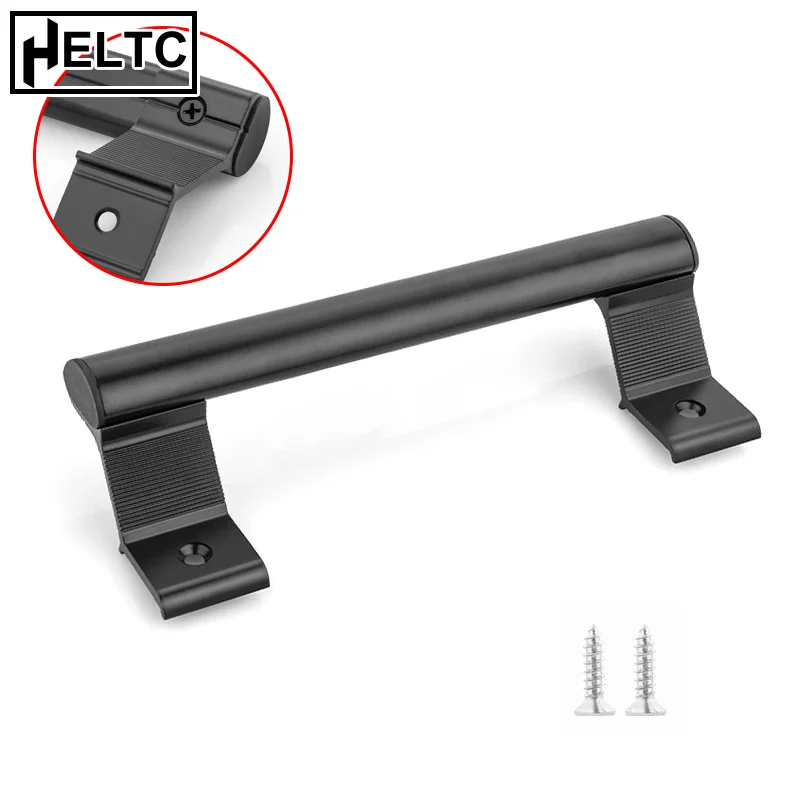 

2 шт./лот, ручка для мебельного шкафа из алюминиевого сплава без перфорации, ручка для раздвижной двери, набор фурнитуры для деревянной двери 20 см