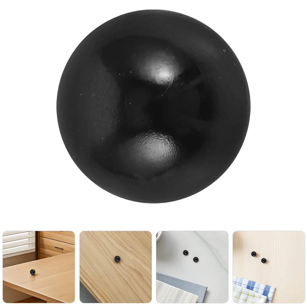 4 Stuks Plastic Flipperkast Ballen Vervanging Zwart Mini Flipperkast Spel Onderdelen Accessoires voor Standaard Tafelspellen en Machine