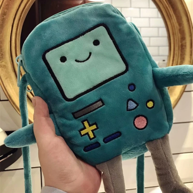 Nowa lalka Adventure Time Kawaii Abao konsola do gier kreatywna pluszowa portmonetka zabawka urodziny dla dzieci prezent na boże narodzenie