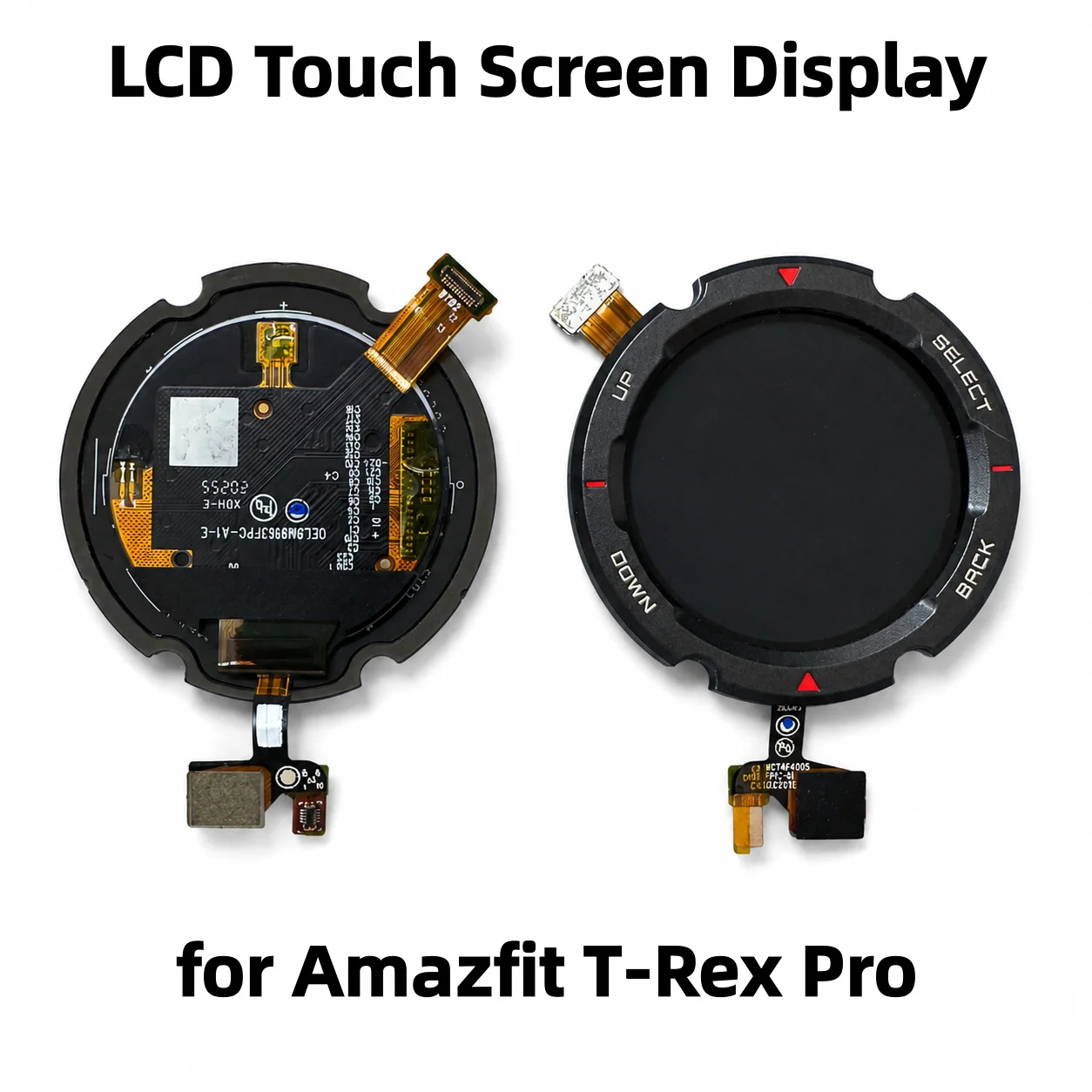 Für Amazfit T-Rex Pro 1,3 Zoll LCD-Display Touchscreen-Panel Digitizer-Baugruppe Ersatzteil