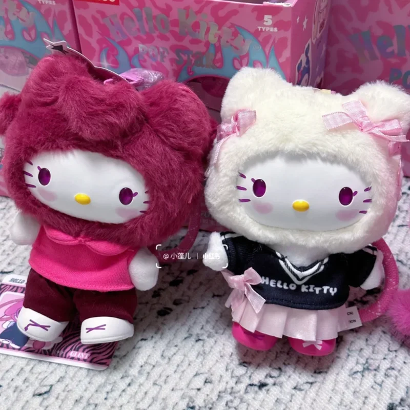 

Подлинная виниловая слепая коробка Miniso Hellokitty Star Series Hellokitty, сумка с подвеской, загадочная коробка, модная игрушка, подарок на день рождения, в наличии