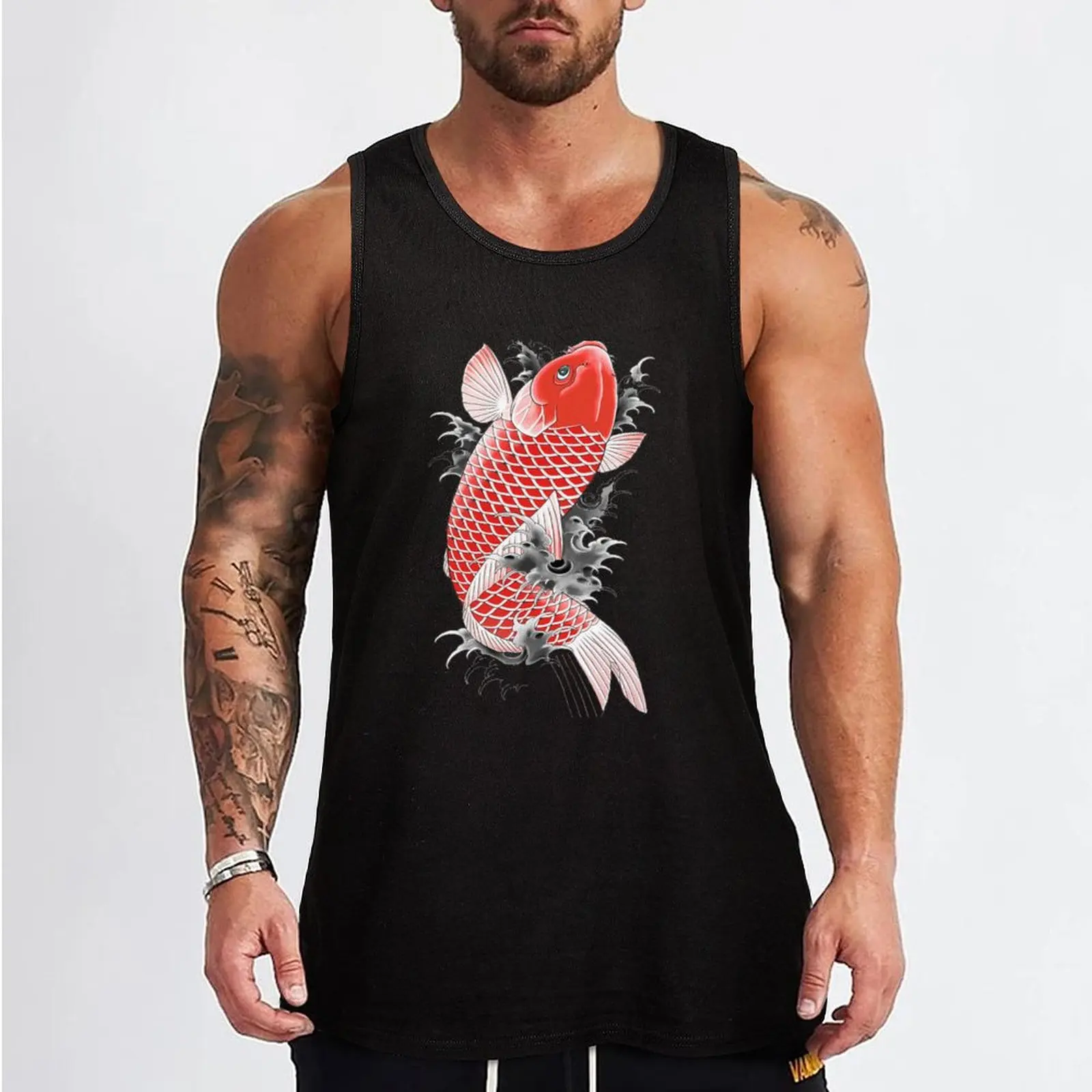 Nishiki Tank Top summer clothes man 2024 Bodybuilding clothing man Male vest