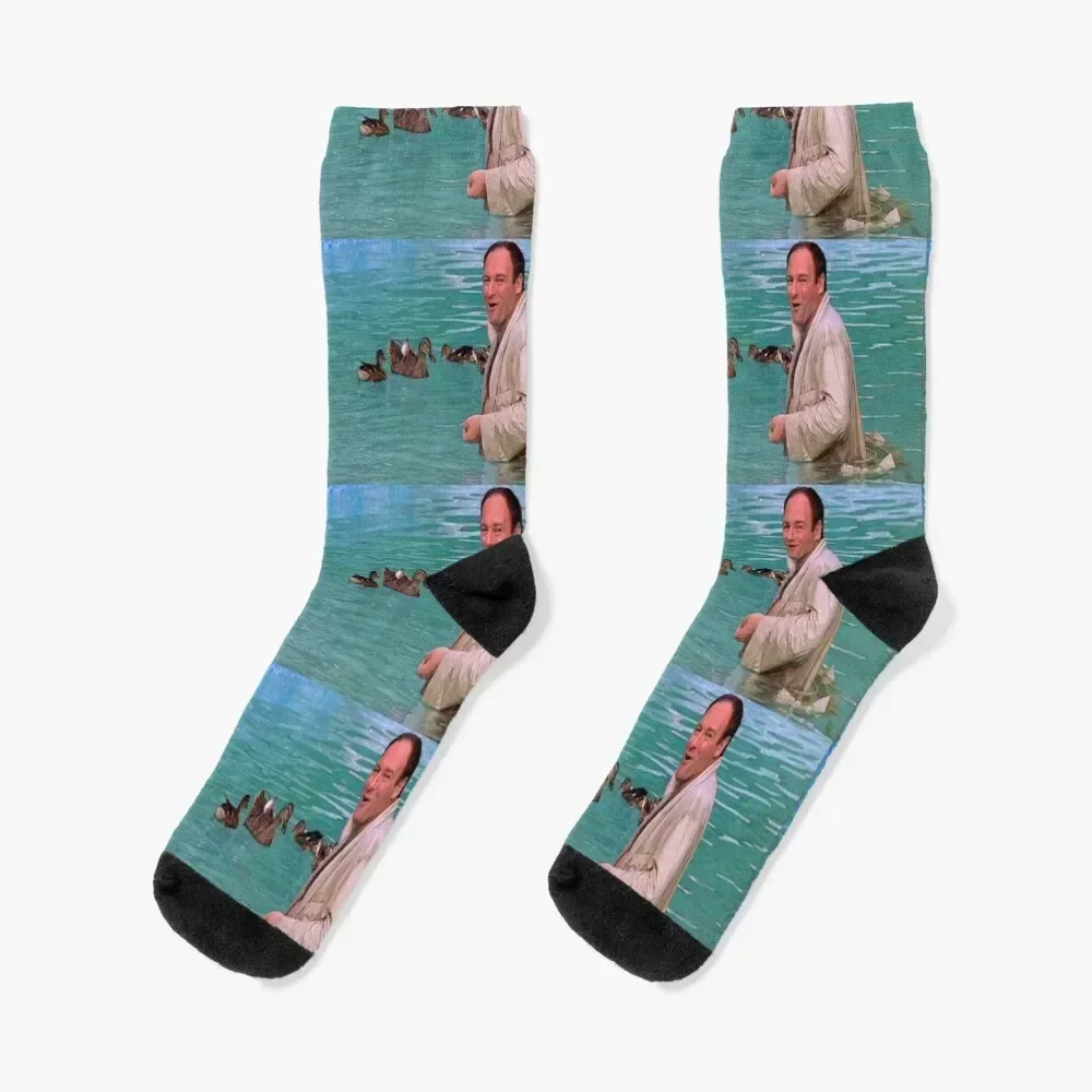 

Sopranos Ducks Socks anti slip football cycling gym Stockings Socks Girl Men's man Non-slip Sports cartoon Socks Male Women's