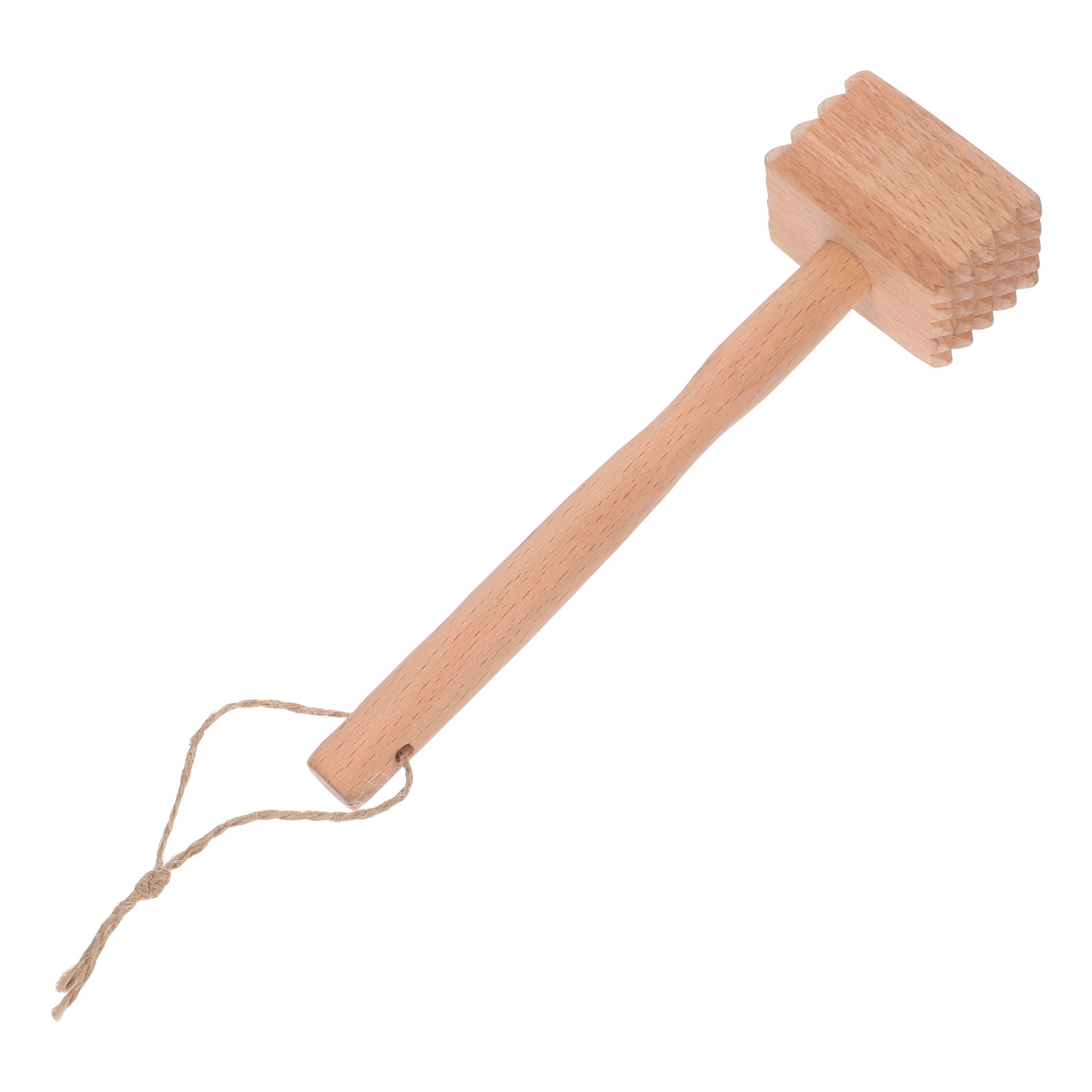 

Meat Tenderizer Hammer Dual-Sided Wood Handle Kitchen Mallet For Steak Beef Fish Manual Meat Pounder Tool Tenderizing Mallet