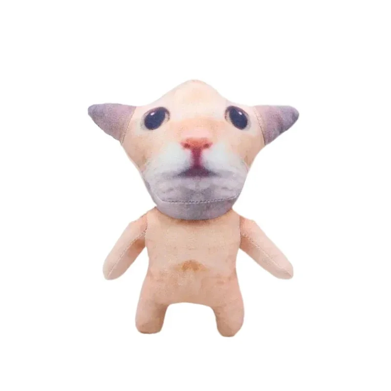 

Amigati Duo Meow Meow El Gato Plush Soft Cat Stuffed Toy Kawaii Keychain Pendant Funny Gift For Children Teens
