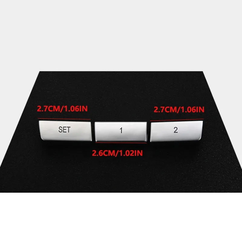 New Fit for BMW 5 Series 2011 to 2017 Interior Modification Stickers, Interior Buttons, Door Seat Memory Button Stickers Sequins