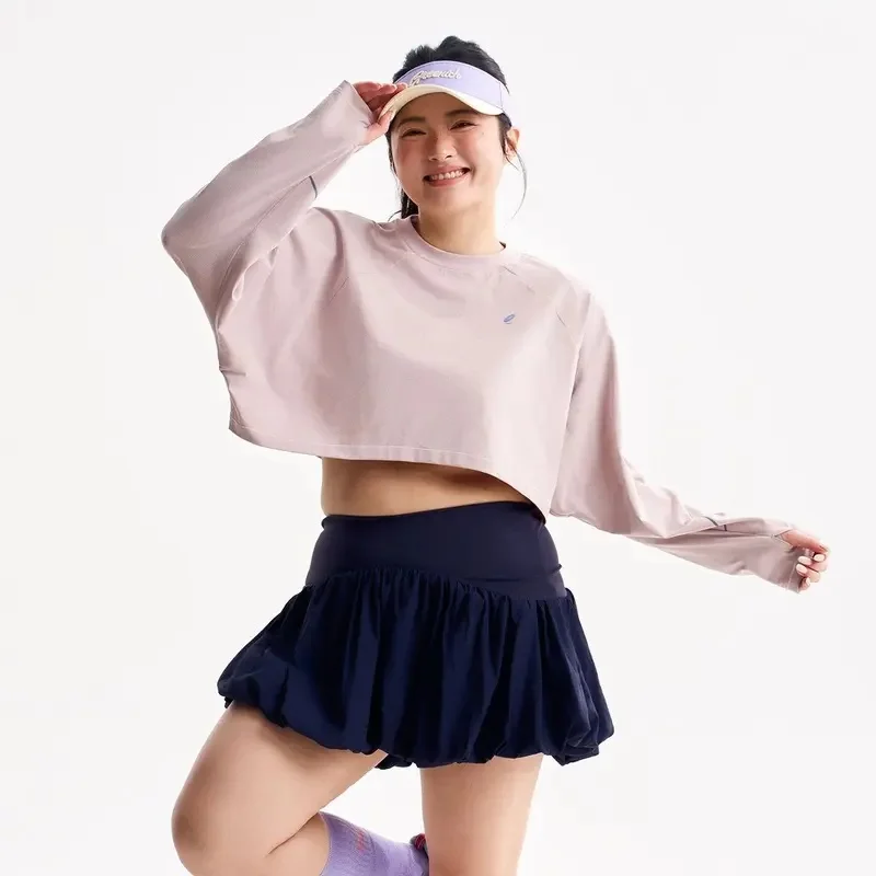 Women Outdoor Lightweight Running Jogging Yoga Sport Long Sleeve Loose Overall T-shirt Hot Girl Streetwear T Shirts Tops