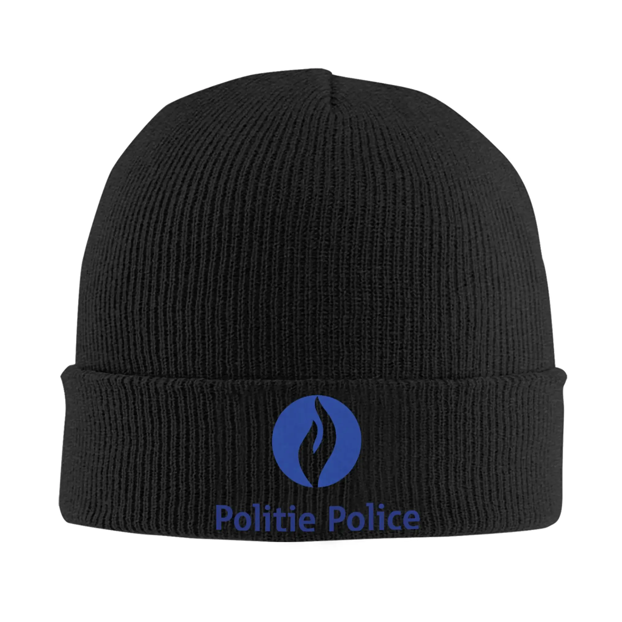 Netherlands National Police Arrestatieteam POLITIE Knit Hat Beanie Winter Hats Warm Unisex  Hip Hop  Caps for Men Women Gift