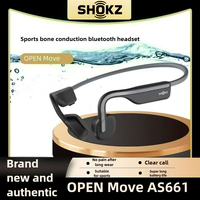 Original SHOKZ OpenMove S661 Bone Conduction Earphone IP55 Water-Resistant Wireless Headset Bluetooth 5.1 Sport Earbuds Open-Ear