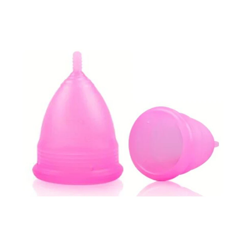 50 pcs Menstrual Cup Medical Silicone Women Hygiene Disinfector Silicone Leak proof  Women Menstrual Cup Vaginal Health Products