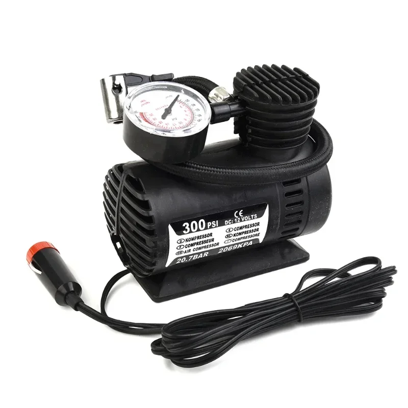 12v150psi Heavy Duty Deluxe Portable Metal Air Compressor Car Tyre Inflator With Digital Pressure Gauge Car Tire Inflatable Pump