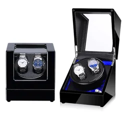 New style Double 2+0 Watch Winder for Automatic Charging Watch Winding Mechanical Box Motor Shaker Watch Winder