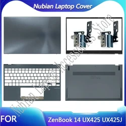 New For ZenBook 14 UX425 UX425J UX425E U4700J LCD Back Cover/Front Bezel/Hinges/Palmrest/Bottom Case Full Housing Cover