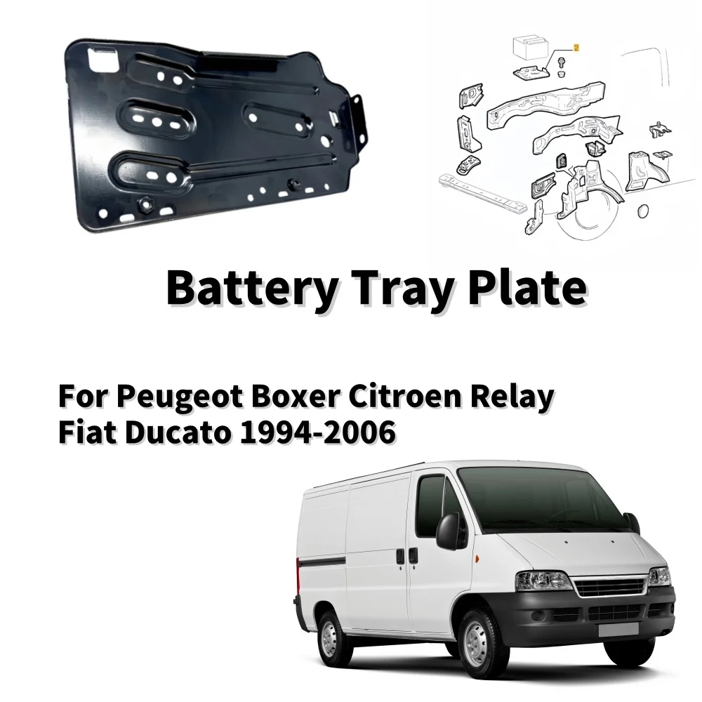 

Car Battery Tray Plate Replacement For Peugeot Boxer Citroen Relay Fiat Ducato 1994-2006 7106C1 1329648080 Car Electrical Parts