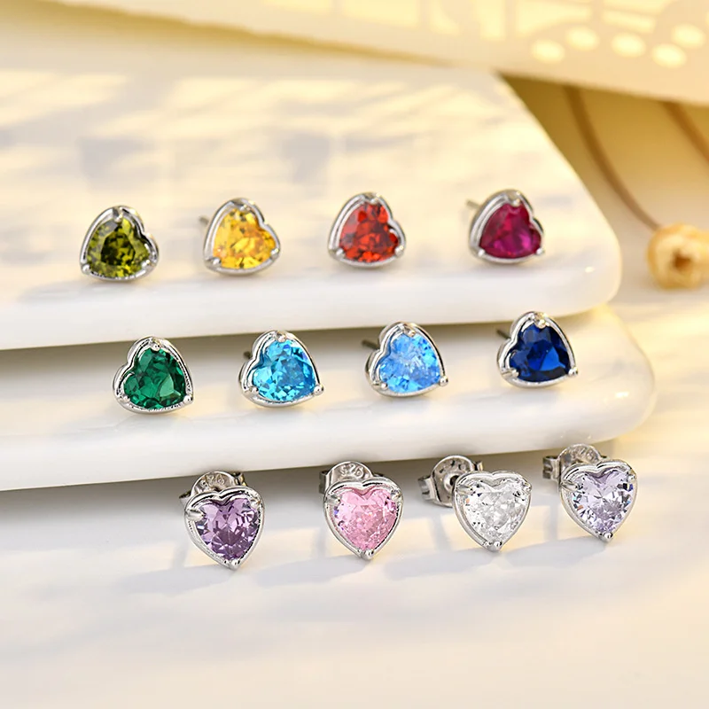 أقراط مرصعة بحجر الحب الأخضر الكريستالي للنساء ، المجوهرات الفاخرة ، هدايا عيد الميلاد ، أزياء الزفاف ، جوهرة 12 شهرًا #1