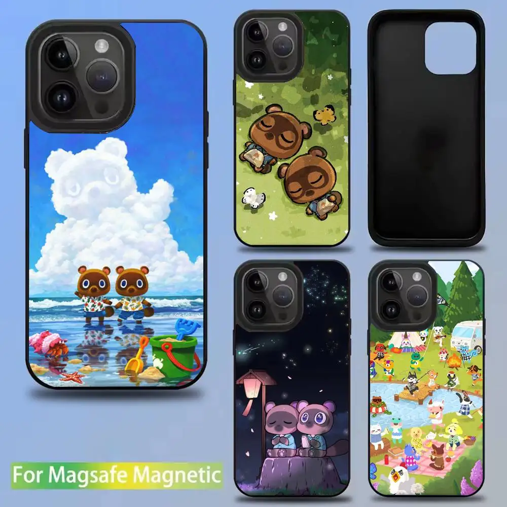 

Animals Game C-Crossing Phone Case For iPhone 16,15,14,13,12,11,Pro,Max,Plus,Mini,SE New Magsafe Magnetic Wireless Charging